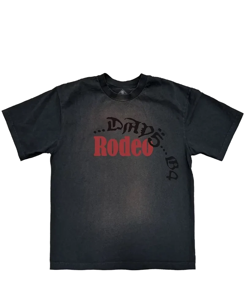 Travis Scott Sp5der Days Before Rodeo I Tee Black