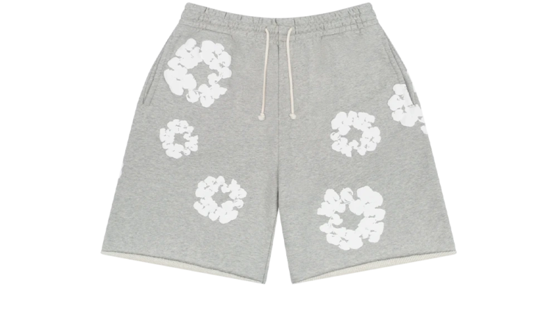 Denim Tears Cotton Wreath Short Grey