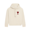 AMI Paris Hoodie Ami de Coeur White