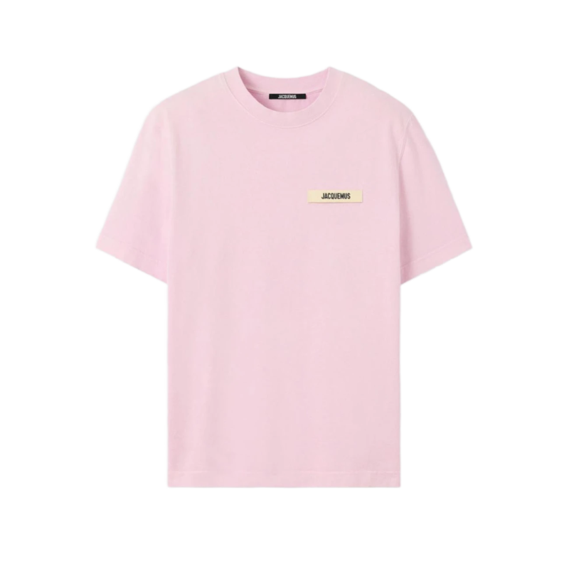 Jacquemus T-Shirt Gros Grain Pink