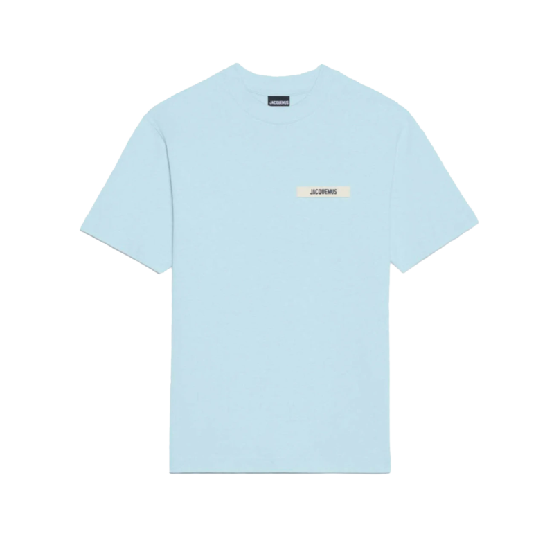 Jacquemus Le T-Shirt Gros Grain Blue