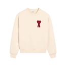 AMI Paris Crewneck Ami De Coeur Red Patch