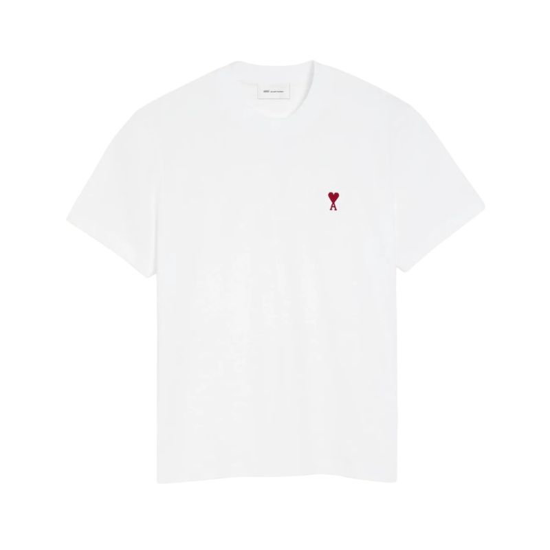 AMI Paris T-Shirt Ami de Coeur White