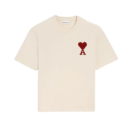 AMI Paris T-Shirt Ami de Cœur Wild Spark White