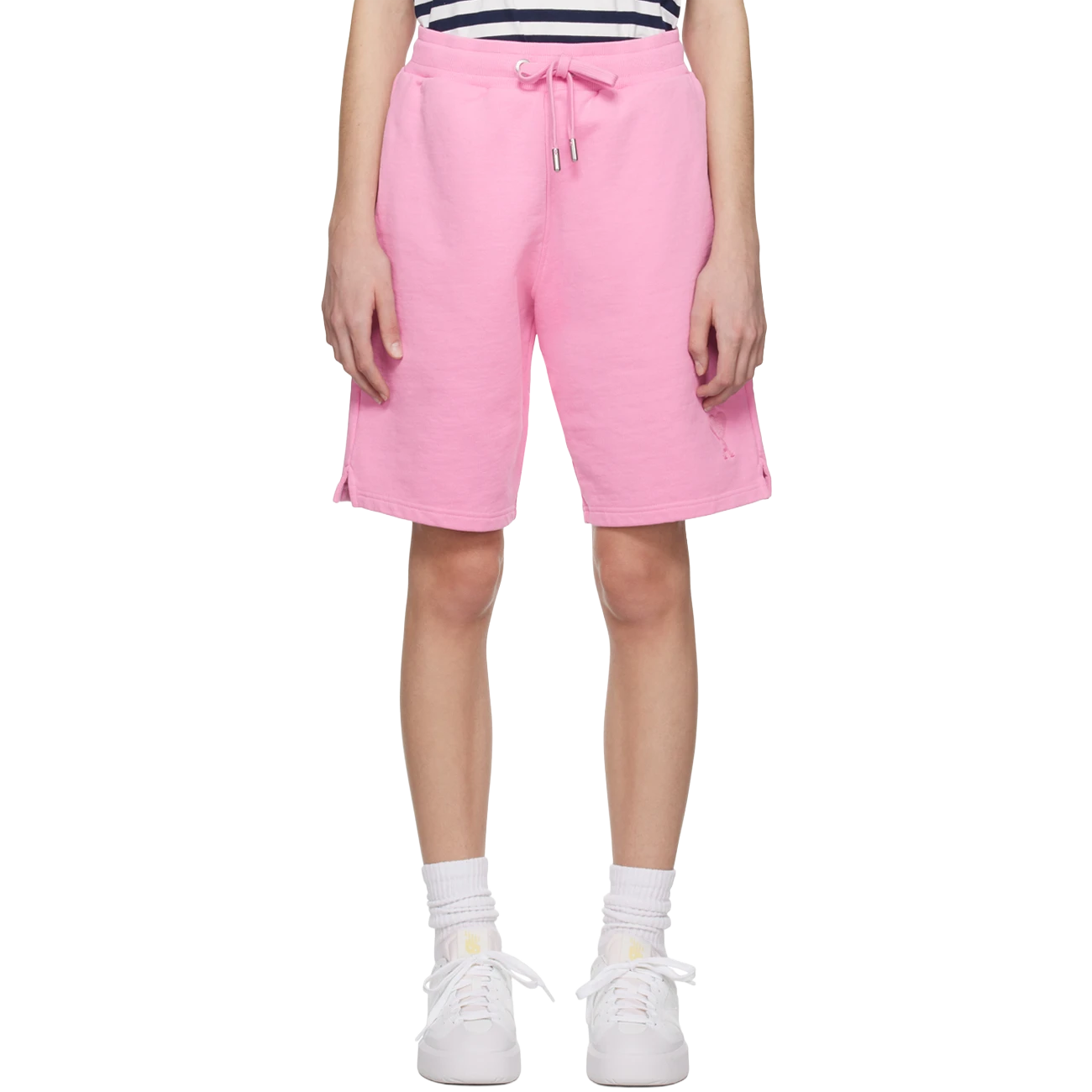 AMI Paris Short De Coeur Pink - Image 2