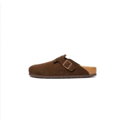 Birkenstock Boston Soft Suede Mocha