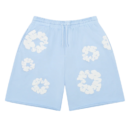 Denim Tears Sweat Shorts The Cotton Wreath Powder Blue
