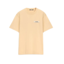Jacquemus T-Shirt Le Gros Grain Beige Apricot