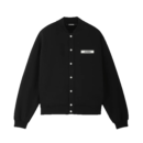 Jacquemus Le Cardigan Gros Grain Noir