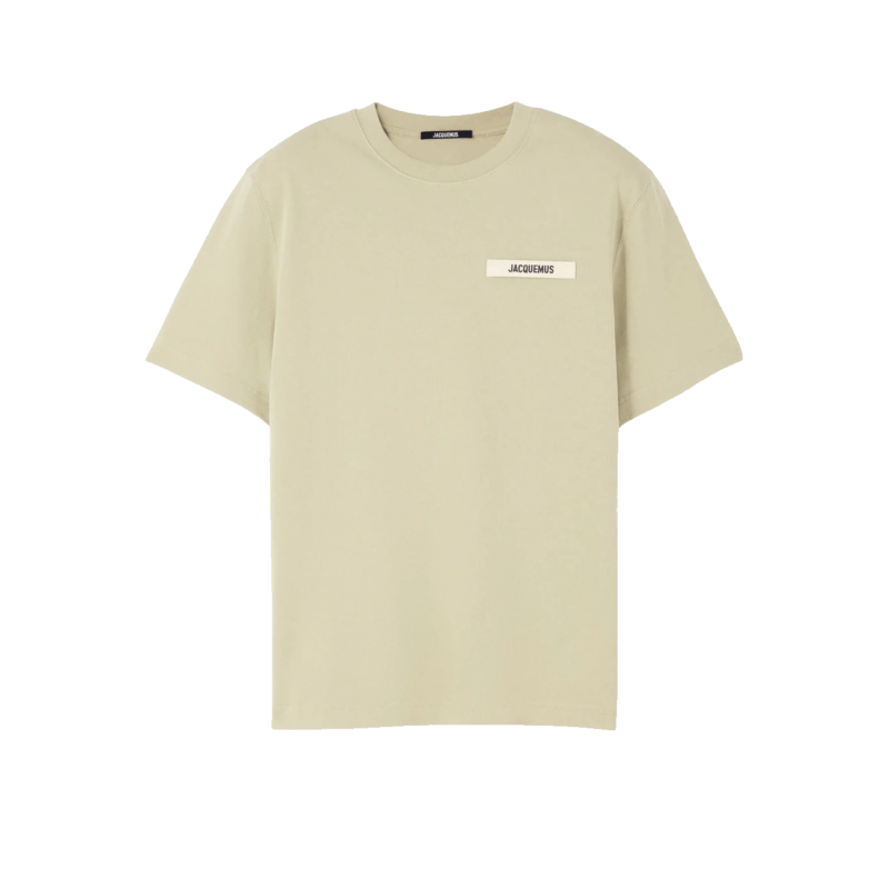 Jacquemus T-Shirt Le Gros Grain Pale Green